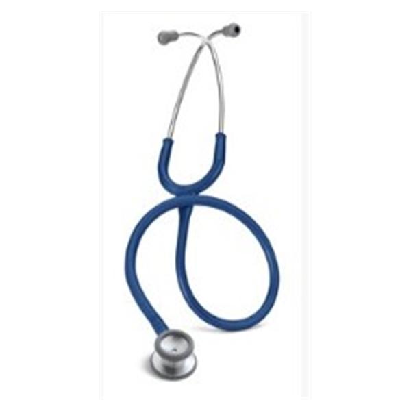 3M Medical Products Stethoscope Clinician Littmann Classic II Navy Blue Ped 28 2Hd Ea