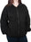 Ultraclub Ladies Fleece Jackets - Women's 100% Polyester Fleece Jacket, Black, Size L - 939BLKL