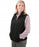 Alsco Inc Ladies' Fleece Vests - DBD-VEST, FLEECE, ZIP, BLACK, MEDIUM, LADIES - 941BLKM