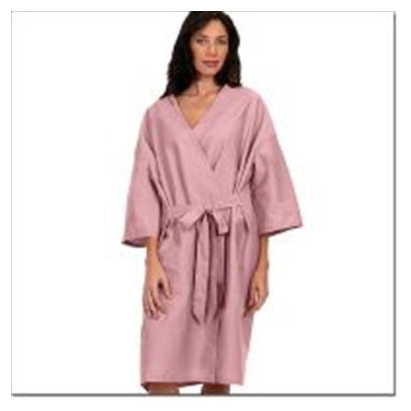 Fashion Seal Gown / Robe Exam Polyester / Cotton Poplin Large W Mve Adlt Ea