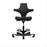 Ergo Chair with Round Foot Ring Black Ergo Chair