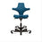 Ergo Chair with Round Foot Ring Blue Ergo Chair