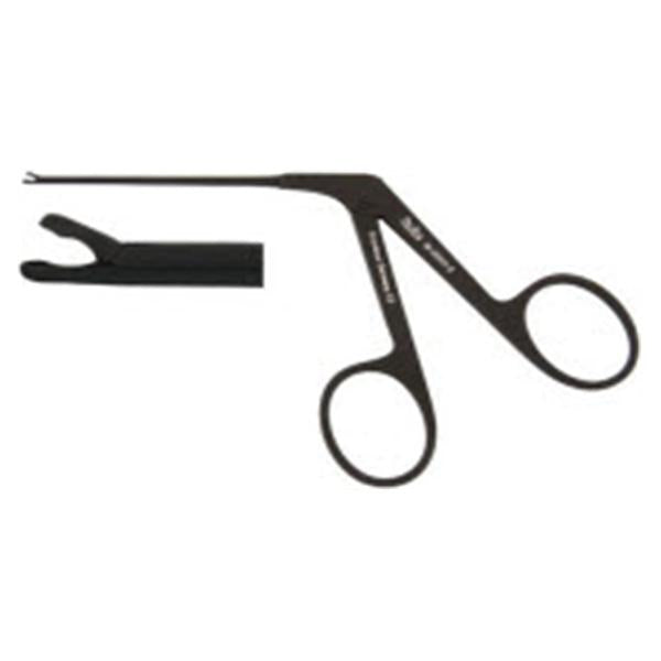 Miltex-Integra Miltex Forcep Micro Alligator 3-1/4" 0.5mm Wide Oval Cup Ebony Finish Ea