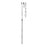 Miltex-Integra Miltex Curette Ear Buck 6-1/2" #1 Blunt Tip Angled Stainless Steel Ea