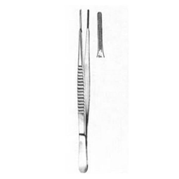 Miltex-Integra Miltex Forcep Tissue Debakey 12" 2.5mm Wide Atraumatic Tip SS Ea