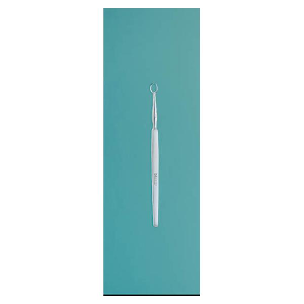 Miltex-Integra Miltex Curette Dermal Piffard 6-1/2" #3 6mm Oval Tip Stainless Steel Ea