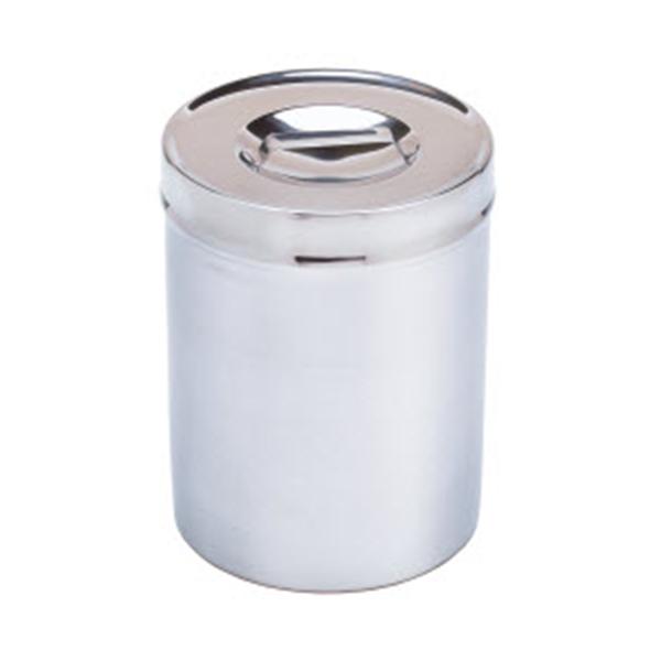 Miltex-Integra Miltex Jar Dressing 2qt Silver Stainless Steel With Cover Ea