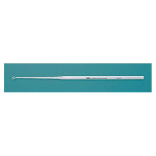 Miltex-Integra Miltex Curette Ear Buck 6-1/2" #2 Blunt Tip Angled Stainless Steel Ea