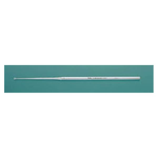 Miltex-Integra Miltex Curette Ear Buck 6-1/2" #00 Blunt Tip Straight Stainless Steel Ea