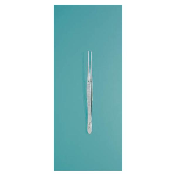 Miltex-Integra Miltex Forcep Tissue Semken 5" Straight 1x2 Teeth Stainless Steel Ea