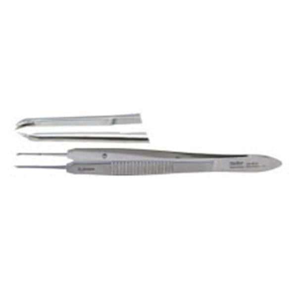 Miltex-Integra Miltex Forcep Suture Castroviejo 4" 0.6mm/Tying Platform 1x2 Teeth SS Ea (18-952)