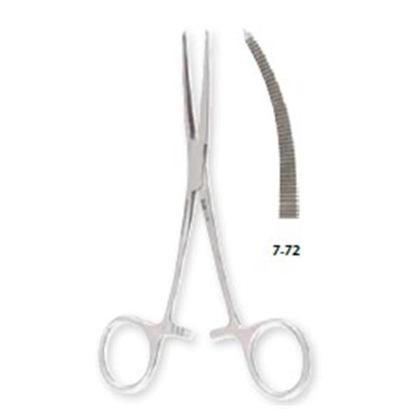 Miltex-Integra Miltex Forcep Hemostatic Baby Ochsner 5-1/2" Curved 1x2 Teeth SS Ea