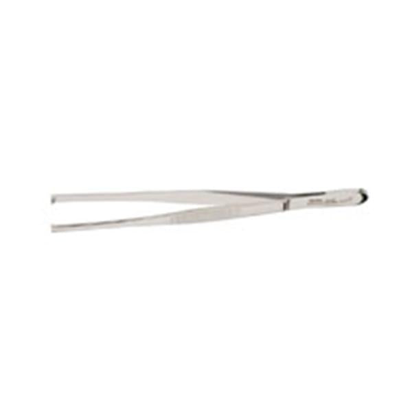 Miltex-Integra Miltex Forcep Tissue 5" Straight 3x4 Teeth Stainless Steel Ea