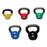 Fabrication Enterprises Kettlebell Weight CanDo 5/7.5/10/15/20lb Set Assorted Colors Ea