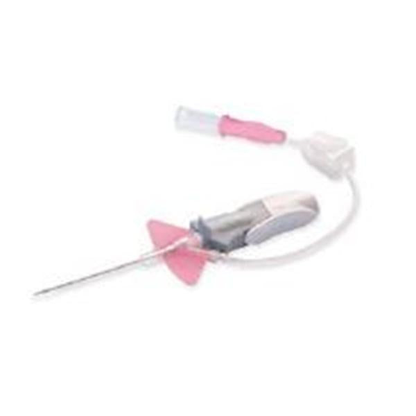 Becton-Dickinson Catheter IV Nexiva Shielded Cls End 1Prt W/ Wng Pnk 20gx1 20/Bx, 4 BX/CA (383516)