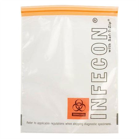 Infecon Specimen Transport Bags 9"W x 12"H