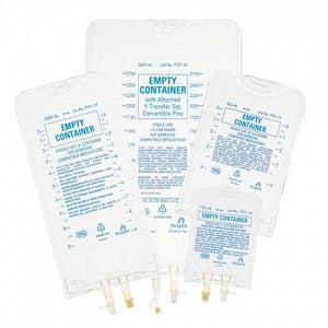 ICU Medical Empty Containers - Empty IV Bag, 500 mL - 07951-13