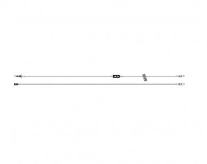 ICU Medical Small-Bore Bifuse Extension Sets - Bifuse Extension Set, Small Bore, Pierced Ports, 7" - 1154928