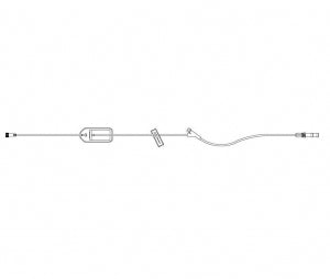 ICU Medical IV Sets - Macrobore Extension Set, Lifeshield, 0.2 mL - 12689-28