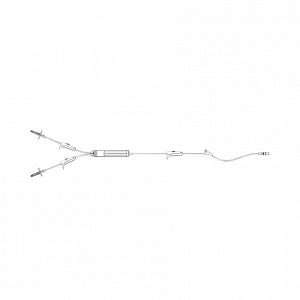 ICU Medical Blood Administration Set - Blood Administration Set, Prepierced Y-Site, 200 Micron Filter, 80" - 1421728