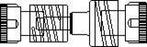 ICU Medical Monitoring Support Devices - ADAPTER, LL, DOUBLE MALE - 42410-01