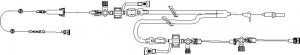 ICU Medical Reusable Cables f / Disposable Transducers - Bifurcated Transducer Kit, Transpac IV Transducer, MK with DT4 with SS - 425000406