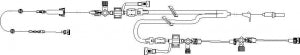 ICU Medical Reusable Cables f / Disposable Transducers - Bifurcated Transducer Kit, Transpac IV Transducer, MK with DT4 with SS - 425000406