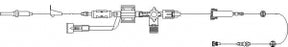 ICU Medical SAFESET Blood Sampling Kits - Transpac IV Monitoring Kit with SafeSet Reservoir, 2 Blood Sampling Ports, 60" Tubing, Disposable Transducer, 3 mL Squeeze Flush Device and Pole-Mount Macrodrip - 42644-06