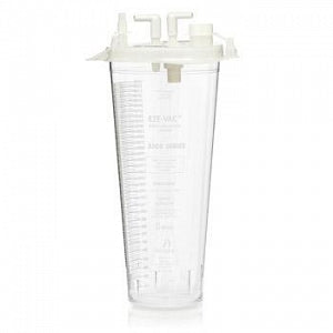 Hospira EZE-VAC Canister w/Lid - Suction Canister, 3, 300 mL - 43213-01