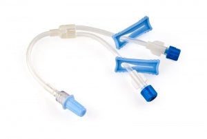 ICU Medical NonDEHP Extension Sets - Extension Set, Removable MicroClave Site, Clamp, 4 Way Stopcock - Z2921-01