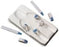 Utah Medical Disposable Foam Circumcision Belts - Foam Circumcision Belt with Hook and Loop Fasteners, Disposable, 1-1/2" x 12" - ABC-1373