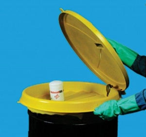 Absorbents Midwest Universal Poly-Drum Funnel - Universal Poly-Drum Funnel, Yellow - 23004-YE