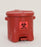 Absorbents Midwest Biohazardous Waste Polyethylene Cans - Biohazardous Polyethylene Waste Can, 10gal., Red - 945BIO