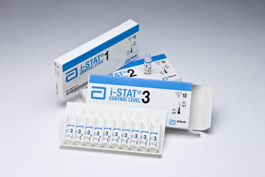 Abbott I-Stat Quality Controls