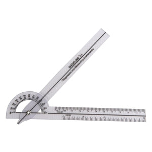 American 3B Scientific Conzett Gonimeter - Conzett Stainless Steel 180° Baseline Goniometer - W54662