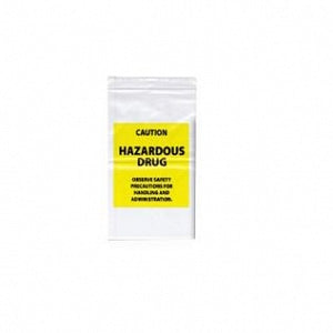 Action Health Hazardous Drug Bags - Hazardous Drug Bag, Yellow, 2 Mil, 6" x 9" - A0609HZ