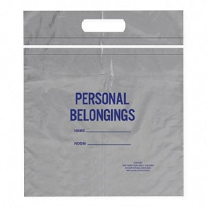 Action Bag Company Personal Belonging Bags - Patient Belonging Bag, Tamper Evident - PBBTE2020C