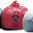 Action Health Specialty Liners - Infectious Waste Liner, Red Biohazard, 13 Microns, 24" x 33" - LHDR33