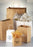 Action Bag Company Natural Kraft Paper Shopping Bags - Kraft Paper Shopping Bag with Handles, 8" x 4.75" x 10.5" - R70409W