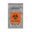 Action Bag Company Econo-Zip Specimen Transport Bags - Econo-Zip Transport Bag, Specimen, Clear, Orange and Black Biohazard Imprint, 2 mL, 6" x 9" - STB609-OR