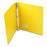 Acco Brands PRESSTEX Round Ring Binders - PRESSTEX Round Ring Binder, 1" Capacity, Yellow - 38610