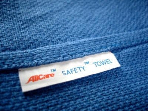 AllCare Surgical Towels - Prewashed Blue OR Towel, 16" x 26", 10 Pack, Sterile - ORB-10