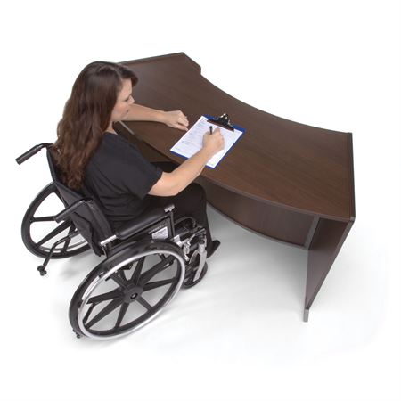 ADA/Wheelchair Access Reception Desks ADA/Wheelchair Access Reception Desk - 62.50" W x 31.50" D x 32.75" H