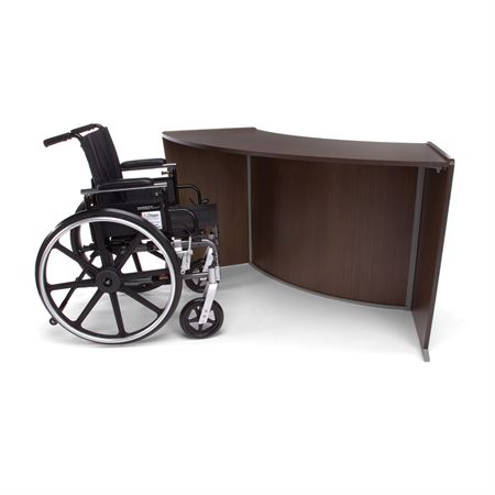 ADA/Wheelchair Access Reception Desks ADA/Wheelchair Access Reception Desk - 62.50" W x 31.50" D x 32.75" H