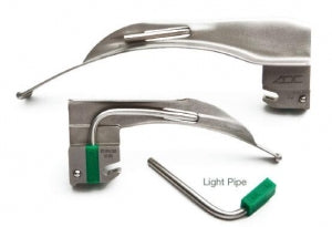 American Diagnostic Satin Fiber Optic Macintosh Blade - BLADE, LARYNGOSCOPE, MACINTOSH, F / O, SZ - 4071F