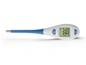 American Diagnostic Adtemp Two-Second Digital Thermometer - Adtemp Fast Digital Thermometer with Fahrenheit and Celsius - 417