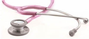 American Diagnostics Corp Adscope 603 Stethoscopes - Adscope 603 Stethoscope, Adult, Pink Breast Cancer Awareness - 603PBCA