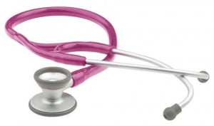 American Diagnostics Corp Adscope 606 Stethoscopes - Cardiology Stethoscope, Lightweight, Raspberry - 606MRS