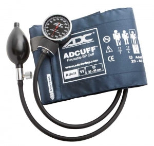 ADC Diagnostix 700 Pocket Aneroid Sphyg - Diagnostix 700 Series Aneroid Sphygmomanometer, Small Adult, Black - 700-10SABK