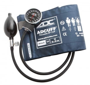 ADC Diagnostix 720 Pocket Aneroid Sphyg - Diagnostix Adult Aneroid Sphygmomanometer, Navy - 720-11AN